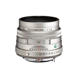PENTAX 77MM F1.8 HD Fa Limited In Silver