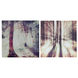 MAISON CONCEPTS INC Canvas Wall Art (Dusk Or Dawn) (Asstd) - Set Of 2