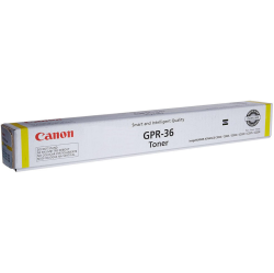 CANON Gpr 36 Yellow, Genuine Toner Cartridge (3785B003Aa) For: Imagerunner Advance C2020, C2030, C2225, C2230