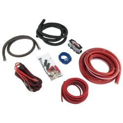 DS18 Ampkit0 1/0 Gauge Cca Amplifier Wiring Kit With Rca Cables