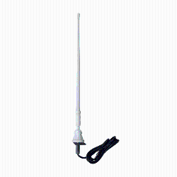 METRA 44-Maus07R Universal Marine Rubber Antenna In White
