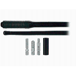 METRA 44-Rm1R Universal Rubber Replacement Mast for Antenna (Black)