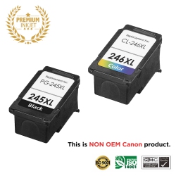 ULTRA TONER 1 Set Canon Pg-245Xl Cl-246Xl/pg245 Cl246/canon 245 246 Remanufactured Ink Cartridge for Canon Mg2520 Tr4520 Tr4500 Ts302