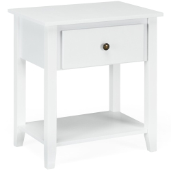 COSTWAY Nightstand Beside Table Chest Sofa Table End Table Accent Table