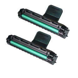 TONER4U - 2 Pack Compatible Mlt-D108S Toner Cartridge for Samsung Printer Compatible With:samsung Ml-1640, Samsung Ml-2240 Yield: 2000 5% Coverage
