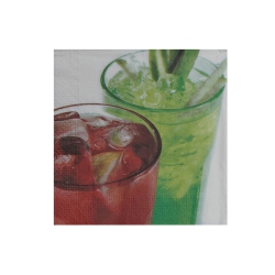 MAISON CONCEPTS INC 20 Pack 3 Ply Cocktail Napkin (Fruit Punch) - Set Of 6