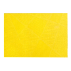 MAISON CONCEPTS INC Vinyl Placemat (Electrify) (Yellow) - Set Of 12