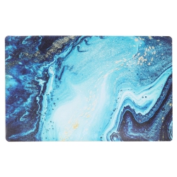 MAISON CONCEPTS INC Plastic Placemat (Ocean Marbling) - Set Of 12