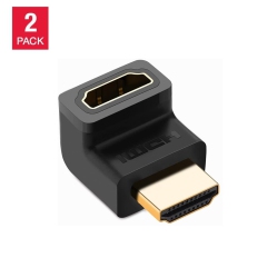 UGREEN [2Pack]HDMI Male to Female Adapterup Pvc Data Transfer