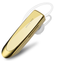 LINK DREAM Single Ear Wireless Earphones 24 Hrs In Ear Earphone In Gold