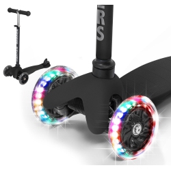 RUGGED RACER Mini 3-Wheel Scooter With Led Lights