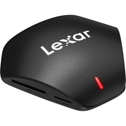LEXAR - 3 In 1 USB Card Reader for Sd, Micro Sd And Cf Cards In Black