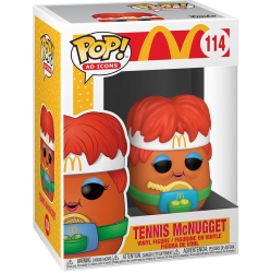 FUNKO Pop Ad Icons Mcdonalds 3.75 Inch Action Figure - Tennis Mcnugget #114