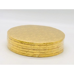 EASYSWEETZ Round Cake Board – 12″ X ½ ” Thick In Gold