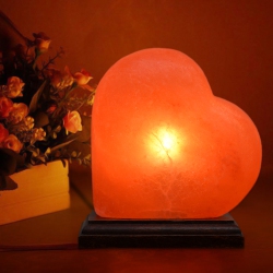 APEX GLOBAL Himalayan Salt - Heart Lamp (6 Inches, 6 Lbs.) Best Gift Item