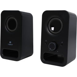 LOGITECH Speakers Z150 Multimedia Speakers Z150 2.0 Speaker System - Midnight In Black