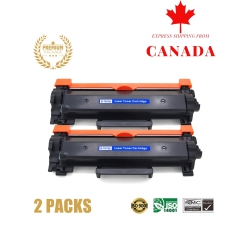 WINGOMART 2 Pack - - High Yield Brand New Compatible Brother Tn760/tn-760/tn730/tn-730 Toner Cartridge ( New Chip Included) In Black