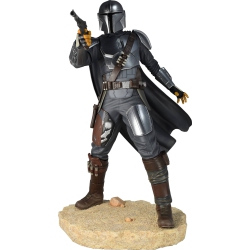 STAR WARS The Mandalorian Premier Collection 10 Inch Statue Figure - Mk 3 Beskar Armor Mandalorian