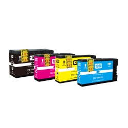 TONER4U - 4Pk Bk/c/m/y Compatible Pgi-1200Xl Ink Cartridge for Canon Pgi-1200Xl, Pgi-1200