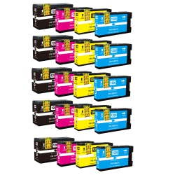 TONER4U - 20Pk-(5Set) Compatible Pgi-1200Xl Ink Cartridge for Canon Pgi-1200Xl, Pgi-1200 Compatible With; Maxify Mb2020, Mb2120, Mb2320, Mb2720