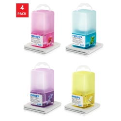 PHILIPS [4Pack] Anti-Bacterial Screen Cleaner, 50 Ml 4 PCs