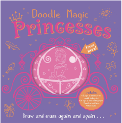 SILVER DOLPHINS Doodle Magic: Princesses