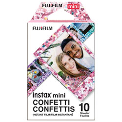 Fujifilm Instax Mini Instant Film - 10 Sheets - Confetti