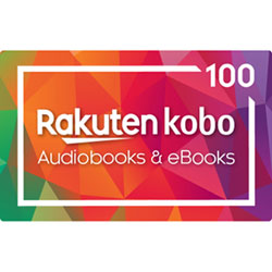Rakuten kobo Audiobooks & eBooks $100 eGift Card - Digital Download