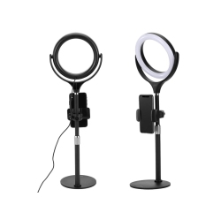 ERGOPIXEL Desktop Tripod Stand With Led Ring Light