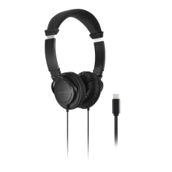 KENSINGTON Hi-Fi Over-Ear Noise Cancelling Headphones - - (97456) In Black