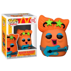 FUNKO Pop Ad Icons Mcdonalds 3.75 Inch Action Figure - Rockstar Mcnugget #113