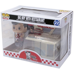FUNKO Pop Ad Icons Big Boy With Restaurant 3.75 Inch Action Figure - Bob's Big Boys #22