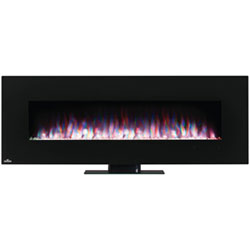 Napoleon 60" Electric Wall-Mounted Fireplace - 5000 BTU - Black