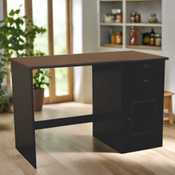 SCANICA Desk Solid Wood Soft Close Drawers Espresso