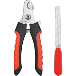 ISTAR Pet Nail Clippers Professional Dog Nail Trimmers Suitable for Large to Medium Dogs, Cats, Rabbits And Guinea Pigs - Safety Lock/protective