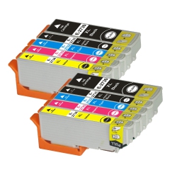 TONER4U 10 Pack (2Set) (Bk/pbk/c/m/y) Ink Cartridges Compatible T273Xl for Epson T273