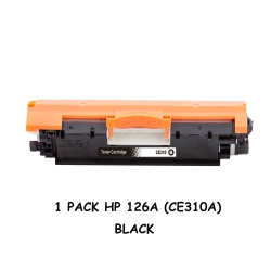 BESTONER HP 126A (Ce310A)/hp 126A/ce310/hp126/hp126A/hp126/ce310 Toner Cartridge Laserjet Mfp M175A/ Cp1025/ M275 In Black