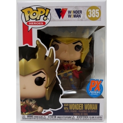 FUNKO Pop Dc Heroes 3.75 Inch Action Figure Exclusive - Death Metal Wonder Woman #385