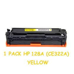 BESTONER HP 128A (Ce322A)/hp 128A/ce322A/hp128/hp128A/hp128/ce322 Toner Cartridge Laserjet Cp1525/cm1410/cm1415 In Yellow