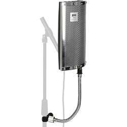 LYXPRO Vri-40 Portable Acoustic Isolation Instrument Shield, Sound Absorbing, Reflection Panel With Heavy Duty Gooseneck