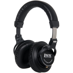 LYXPRO Has-15 Studio Headphones Closed-Back Over The Ear Headphone \w Detachable Cables, Black, Sound Isolation, Professional Studio Recording, Music