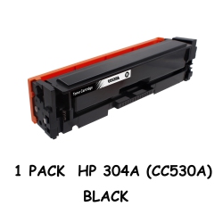 BESTONER HP 304A (Cc530A)/hp 304A/cc530A/hp304/hp304A/hp304/cc530 Toner Cartridge Color Laserjet Cm2320/cp2020/cp2025 In Black