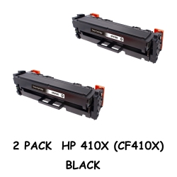 BESTONER 2 Pack HP 410X (Cf410X)/hp 410X/cf410X/hp410/hp410X/hp410/cf410 Toner Cartridge Laserjet Pro M452 M377Dw M477 In Black