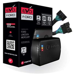FORTIN Evo-Fort3 Stand-Alone Add-On Remote Start Car Starter System for Ford Flip Key And Push-To-Start Vehicles