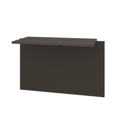 MODUBOX Prestige+ Desk Bridge - Bark & Slate In Grey