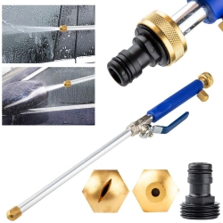 ISTAR New Hydro Jet High Pressure Power Washer Water Spray Gun Nozzle Wand Cleaner Tool Foam Cannon Water Hose Nozzle, Watering Sprayer Garden Hose