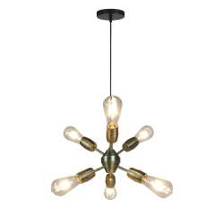 XTRICITY - Pendant Light, 11 " Width, From The Freedom Collection, Antique Brass