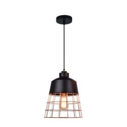 XTRICITY - Pendant Light, 10 " Width, From The Monaco Collection And Copper In Black