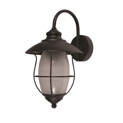 XTRICITY - Outdoor Wall Light, Height 15.35 ", From Belz Collection In Black
