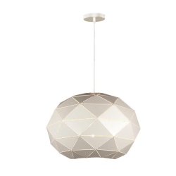 XTRICITY - Pendant Light, 13.77 " Width, From The Christy Collection In White